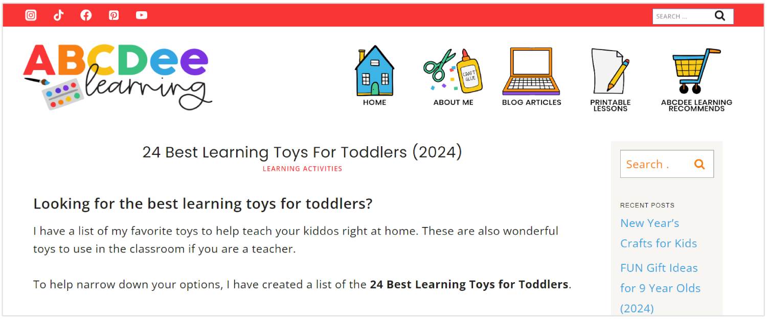 najlepsze edukacyjne zabawki dla małych dzieci